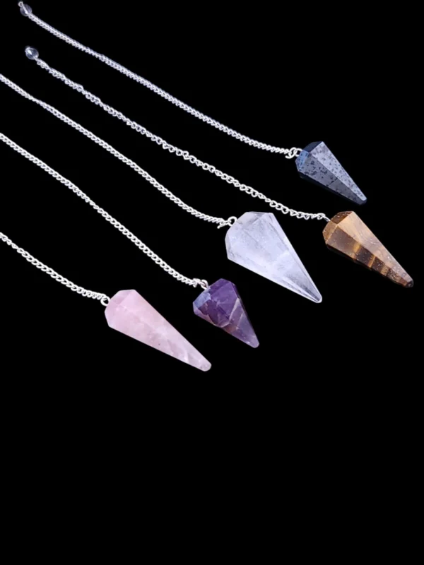 Assorted Gemstone Pendulum