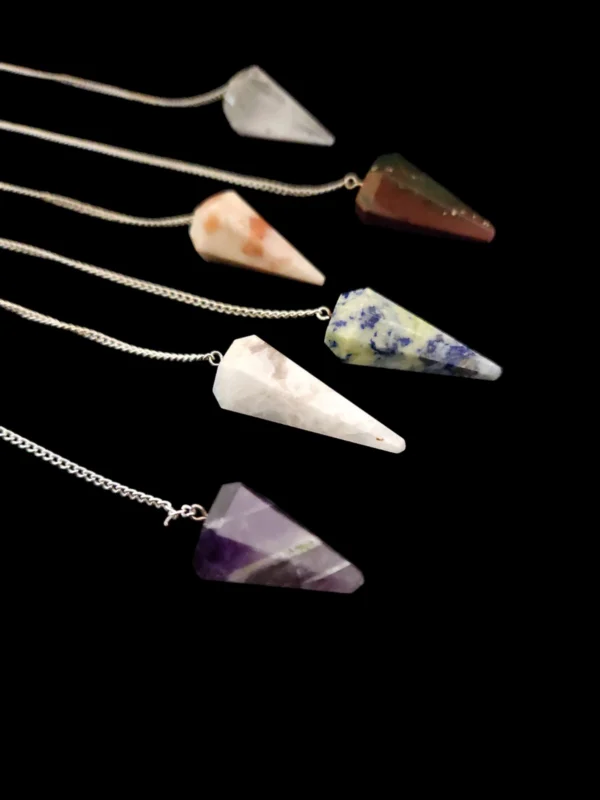 Assorted Gemstone Pendulum - Image 2