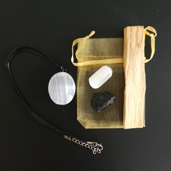 Selenite Plate Pendant