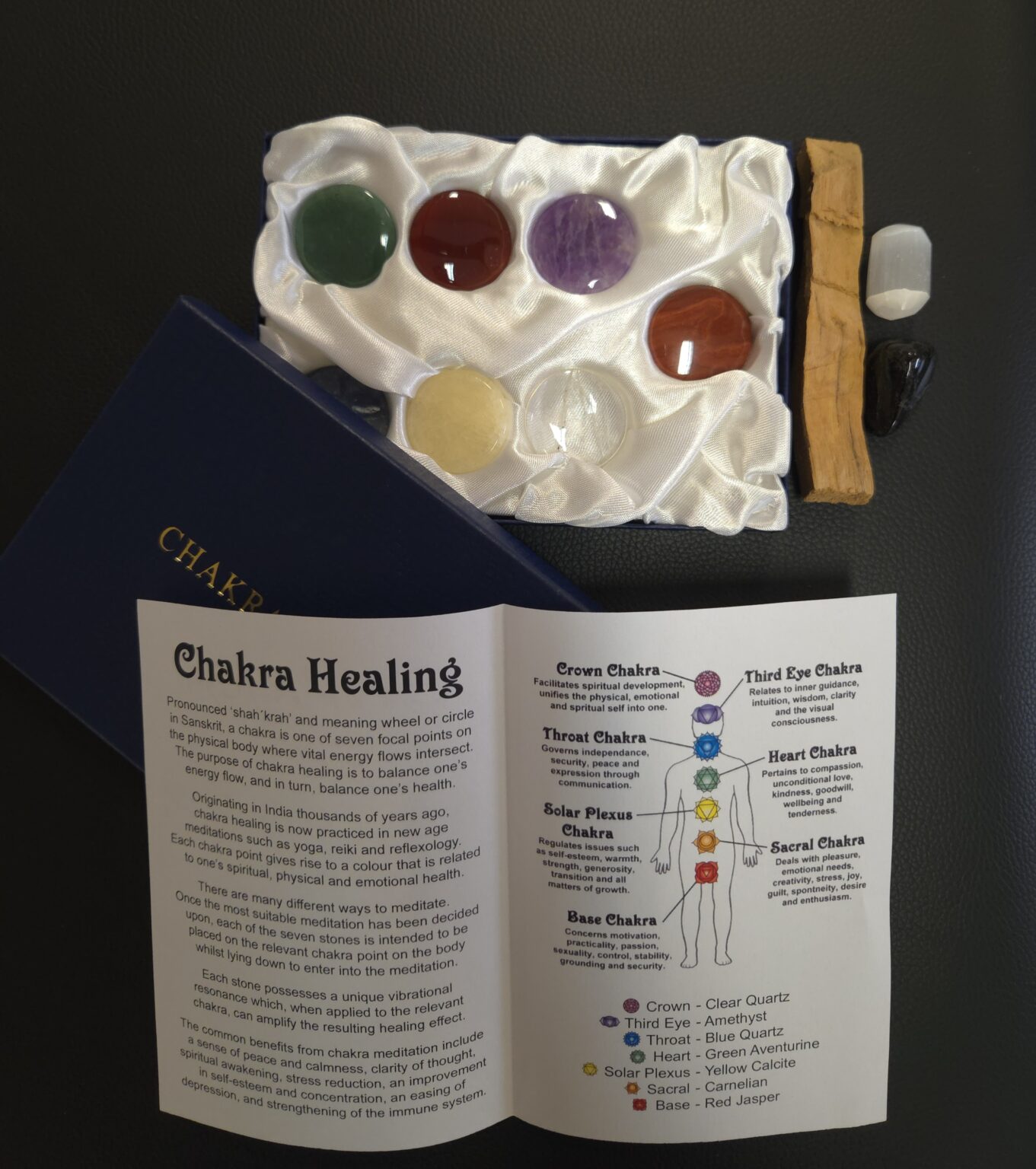 Chakra Gemstone Box Set - Chosen 144